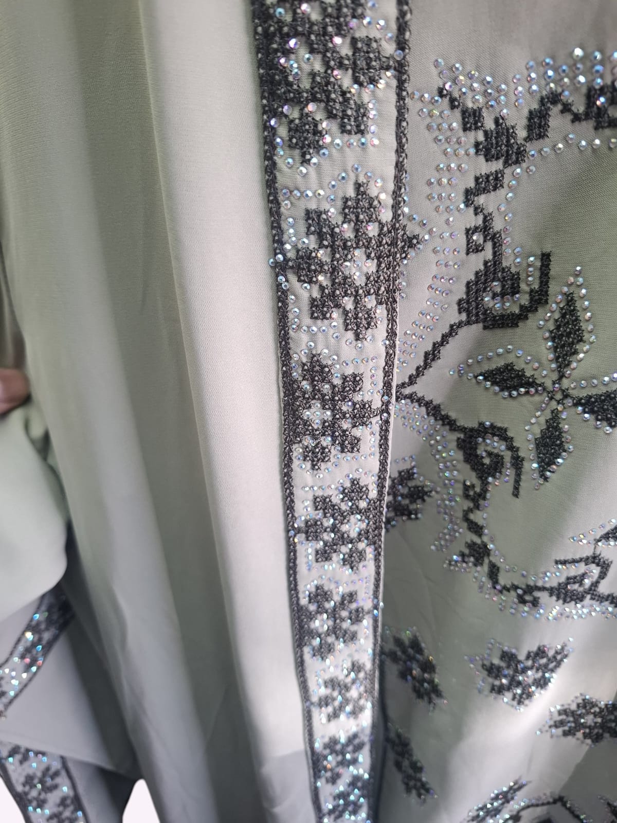 Turkish Beaded Throw 3 Piece Dress - Size 2 - Image 4