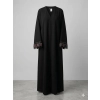 Saudi nida with beaded floral lace - Libaas co