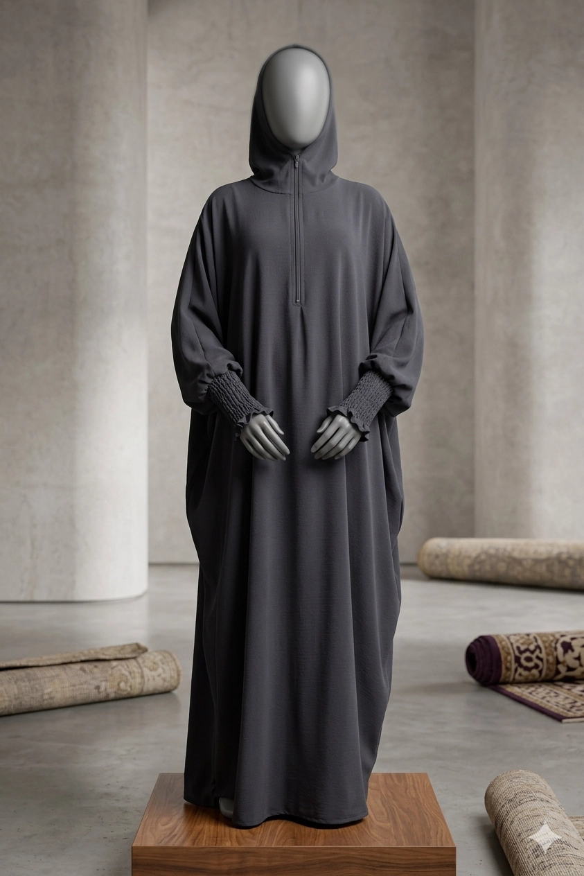 Black Jilbaab by Coco Loco
